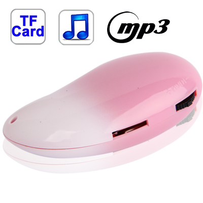 Mango Gradient Style TF (Micro SD) Card Slot MP3 Player (Pink)